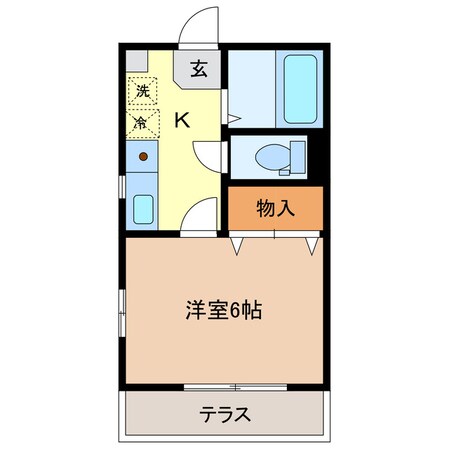 ヒルサイドコートの物件間取画像